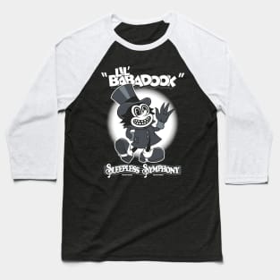 Lil Babadook - Creepy Cute Vintage Cartoon Horror - Rubberhose Baseball T-Shirt